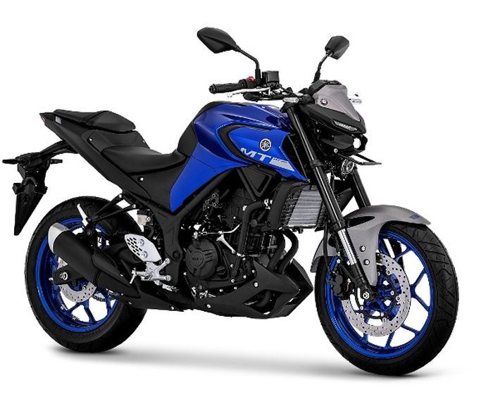 Lekuk Bodi Lebih Tajam Dengan Tiga Pilihan Warna Yamaha MT 25 Terbaru