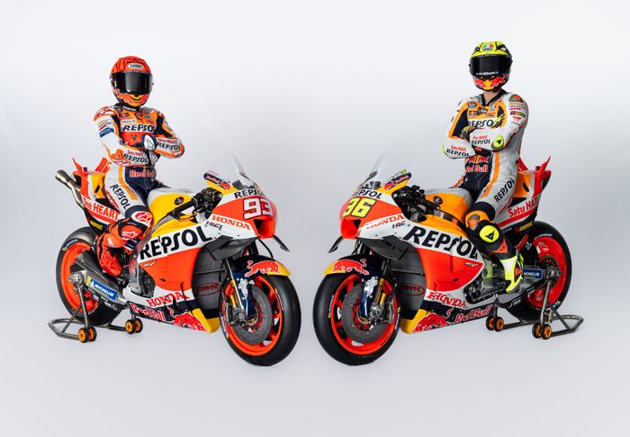 Repsol Honda Team Resmi Pamerkan Marc Marquez Dan Joan Mir Dengan