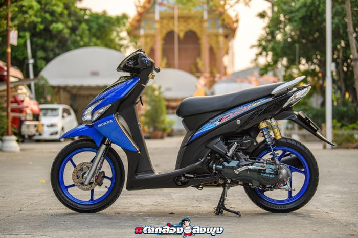 Bisa Dicontek Modifikasi Motor Honda Vario Lawas Gaya Proper Thailook