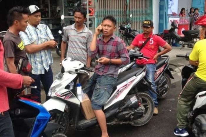 Koplak Debt Collector Tarik Paksa Motor Kredit Sudah Lunas Akhirnya