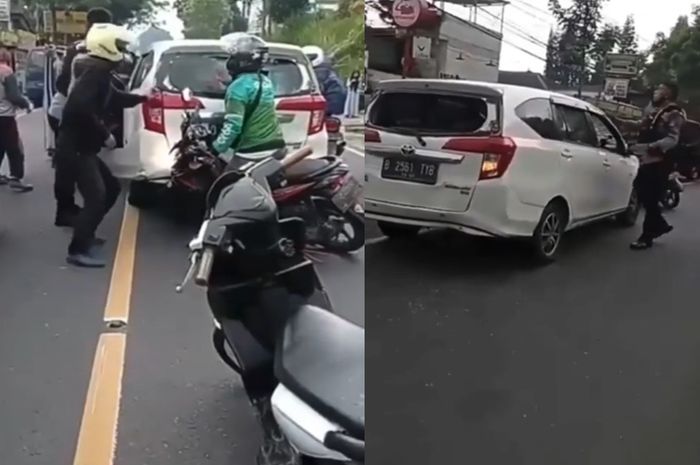 Video Sopir Mobil WNA Tabrak Lari Beberapa Pemotor Di Cianjur Auto