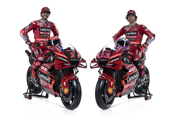 Pembalap Ducati Lenovo Team Duet Paling Mematikan Di Motogp