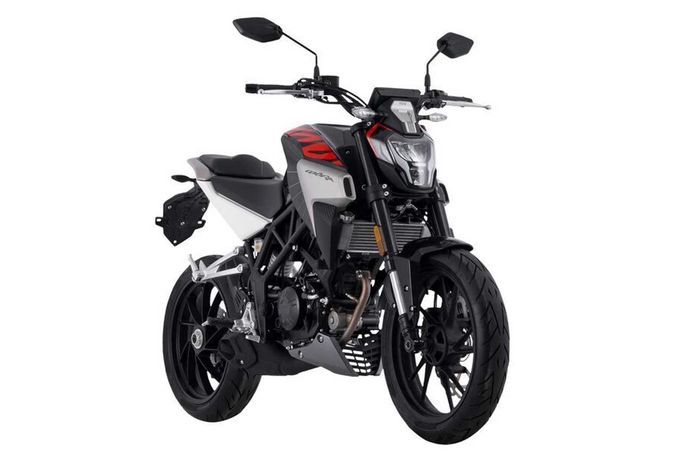 Motor Baru Kove Cobra 125 R Gaya Sport Naked Pakai Mono Arm Lawan KTM