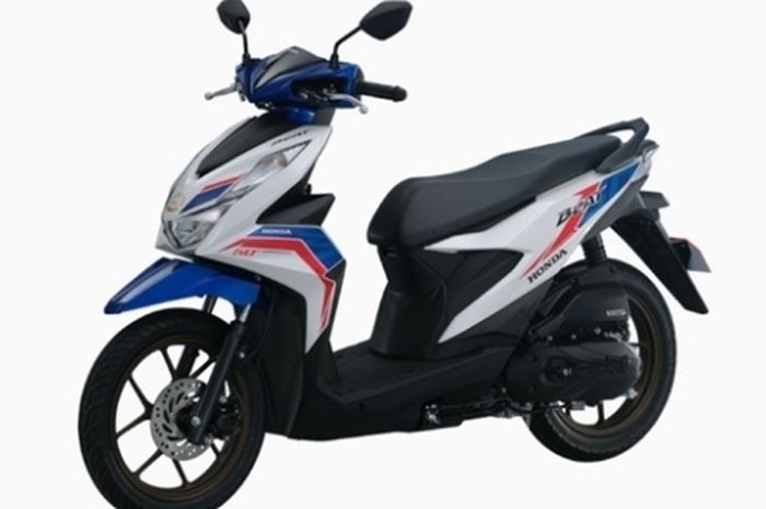 Motor Honda Beat Rangka Esaf Ada Edisi Spesial Ultah Livery Tricolor