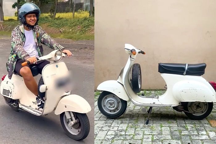 Fakta Motor Vespa Milik Babe Cabita Terjual Rp Juta Sering Disebut