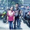 Terharu, Anak Soleh Ajak Ibu Turing Keliling Pakai Yamaha RX-King