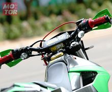 Makin Kekar, Kawasaki KLX 250 Ditambah 'Gizi' Berubah Jadi Supermoto