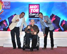 Dengan Segudang Kontribusi di Balap, Helmy Sungkar Dapat Penghargaan Lifetime Achievemet di MOTOR Plus Award 2018