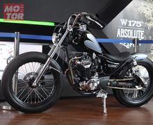 Kece Badai... Terinspirasi Motor Jokowi, Kawasaki W175 Ini Berubah Jadi Chopper