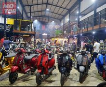  Ratusan Bikers Serbu Food Court Di Surabaya Timur, Ada Apa?