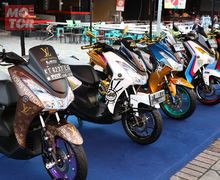 Modifikator Kota Balikpapan Unjuk Skill di Gelaran Ketiga Customaxi Yamaha 2018