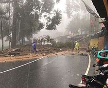 Hati-hati! Jalan Nasional Lintas Bandung-Tasikmalaya Longsor, Arus Lalu Lintas Dialihkan