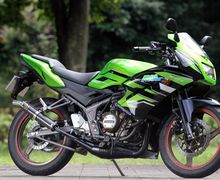 Wow, Motor 2-Tak Kawasaki Ninja 150 RR 2014 Harga Bekasnya Melambung Sampai Rp 50 Juta