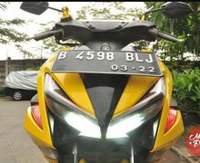 Tips Pasang Lampu Hazard, Pemilik Motor Yamaha Aerox 155 Nggak Minder Lagi