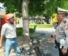 Viral! Pemotor Ajak Duel Polisi Karena Tolak Ditilang, Emosi Sambil Tunjuk Muka Petugas