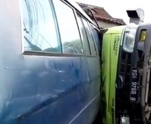 Lagi, Kecelakaan Maut Truk vs Minibus di Jalur Sukabumi-Bogor, Pemotor Tutup Usia