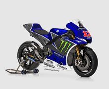 Bocor, Inikah Penampakan Motor Tim Monster Energy Yamaha MotoGP?