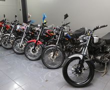 Takjub! Pengusaha Bandung Koleksi Puluhan Motor Yamaha RX-King Langka