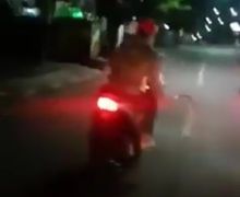 Mencekam! Video Teror Geng Motor 69 Serang Warga yang Lewat di Semarang