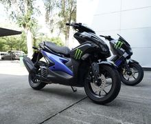 Heboh! Yamaha Malaysia Dah Pamer NMAX dan Aerox Livery MotoGP 2019 Aja