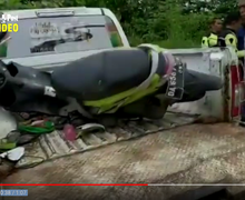 Video Kecelakaan Tabrak Lari Motor Matik, Sekeluarga Meninggal Dunia