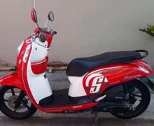 Bikin Melongo! Harga Bodi Set Honda Scoopy yang Dirusak Usai Ditilang Tembus Angka Segini