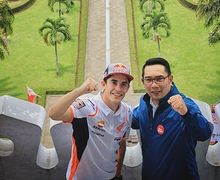 Marc Marquez ke Bandung, Ketat Abis Dari Datang Sampai Main Angklung