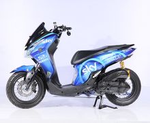 Pangkas Sepatbor Belakang, Yamaha Lexi Ini Juara Rising Star di Customaxi Bandung