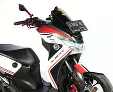Gak Susah Kok Bikin Lampu Depan Motor Yamaha Lexi Seterang Siang Hari