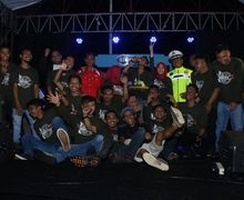 Meriah! Perayaan Anniversary ke-6 Sulawesi Matic Club, Bikers Bersatu Tanpa Perbedaan