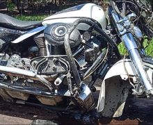 Konvoi Harley-Davidson Makan Korban, Warga Penjemur Padi Meninggal Ditabrak, Ban Motor Sampai Copot