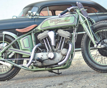 Harley-Davidson XL 1200, Romantisme Desain Boardtrack Tahun 1920-an