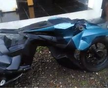 Bikin Melongo! Yamaha Mio Dimodif Jadi Motor Batman, Siap Menumpas Kemacetan