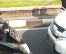 Biker Dilawan, Video Honda Mobilio Nekat Lawan Arah, Dipukul Mundur Pemotor Honda BeAT