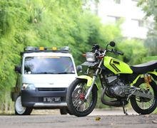 Speknya Ngeri! Juragan Storing Bangun Motor Yamaha RX-King Hedon