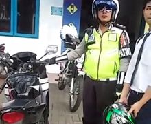 Motor Digeber-geber, Polisi Makin Gencar Tangkap Pemakai Knalpot Brong, Dua Pemotor Pasrah