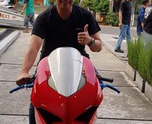 Ini Pemilik Pertama Ducati Panigale V4 Rp 1,2 M di Indonesia! Belum Sampe Langsung Dimodif 