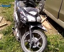 Bikin Ngilu, Kondisi Motor Mahasiswi Kecelakaan dan Tewas di Kampus Unsri Palembang