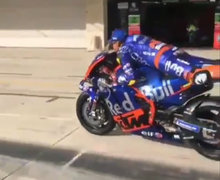 Ampun, Video Hafizh Syahrin Start Ala Pembalap Liar di MotoGP Amerika 2019