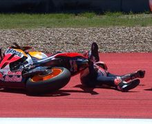 Blakblakan, Marquez Akui Buat Kesalahan Sendiri di MotoGP Amerika