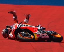 Gagal Juara di MotoGP Amerika, Marc Marquez Masih Belum Percaya Kenapa Bisa Nyungseb