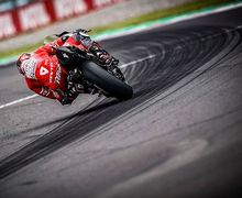 Terharu, Video Danilo Petrucci Mewek di Atas Motor Saat Menang di MotoGP Italia