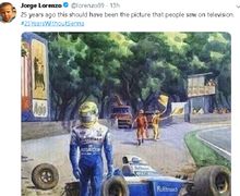 Merinding Lihat Postingan Lukisan dari Pembalap MotoGP Jorge Lorenzo di Akun Pribadinya Jelang MotoGP Spanyol