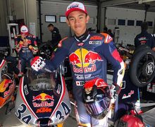 Naik Terus Catatan Mario Suryo Aji di Red Bull Rookies Cup Spanyol, Start di Posisi 14