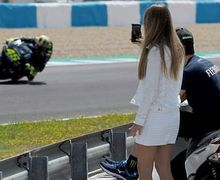 Ada Mata-mata Pas Valentino Rossi Tes MotoGP Jerez 2019, Naik Motor Matik Honda