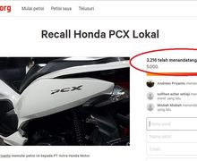 Pemilik Honda PCX 150 Lokal Tandatangani Petisi Recall Tembus 3 Ribu Lebih, Targetnya 5 Ribu