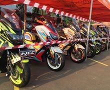 Meriah, 79 Motor Ramaikan Kontes Sekaligus Ngabuburit Adi Pro Modification Contest 2019