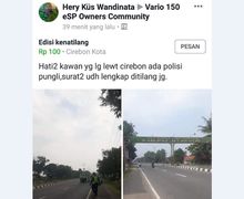 Bikin Ngakak Trik dan Trick Anti Ketilang Polisi Cirebon Dari Pemudik