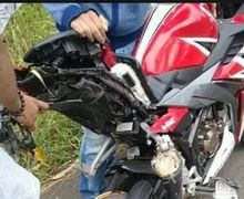 Honda CBR150 Hancur Ditabrak Mobil, Korban Malah Dihujat Netizen Habis-habisan, Rupanya Ada yang Aneh