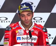 Ungkapan Mengejutkan Danilo Petrucci: "Gak Seharusnya Saya Menang di MotoGP Italia"...